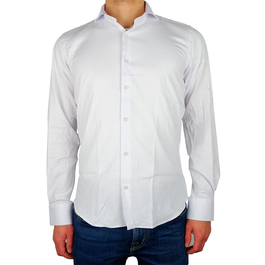 100% Milano Cotton Shirt White