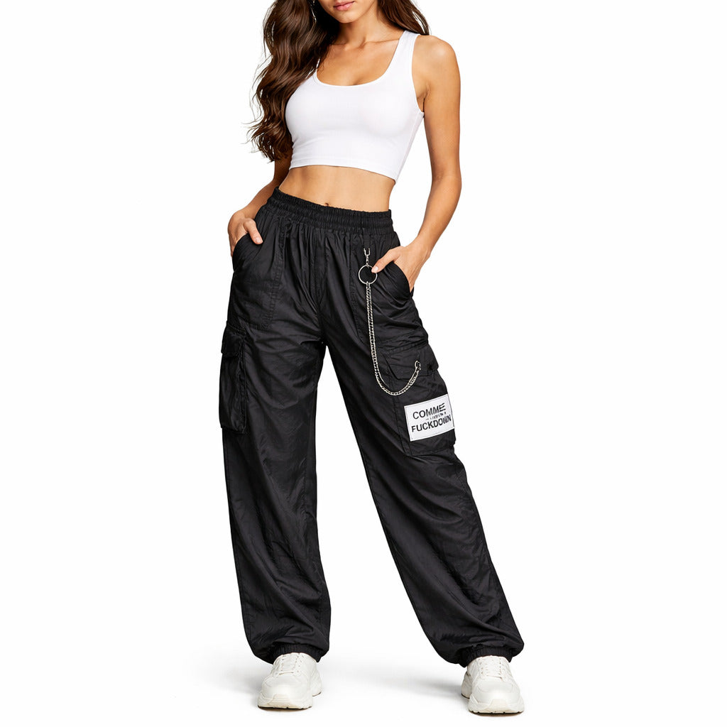 Comme Des Fuckdown Patalone Cargo Black