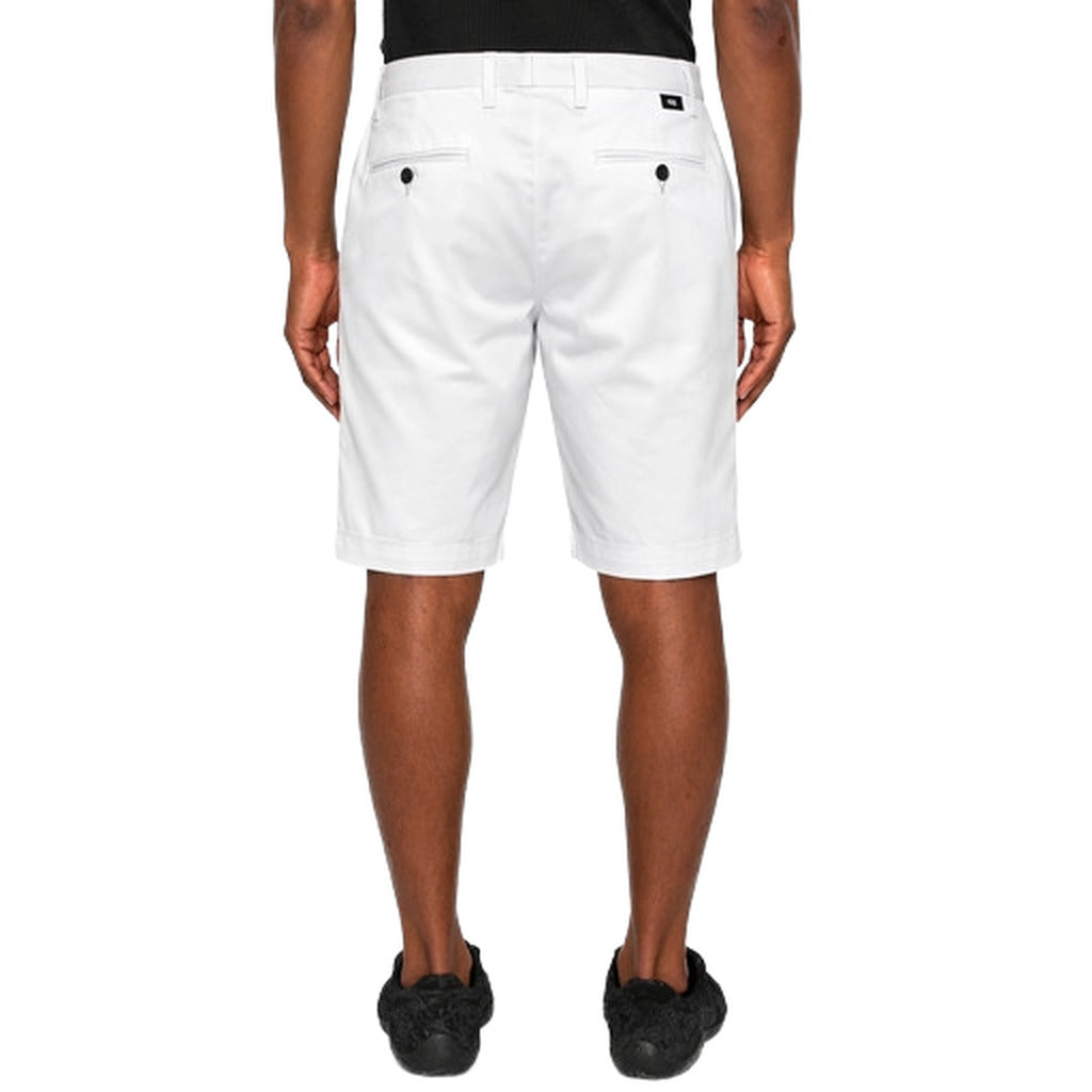 Alpha Studio Cotton Bermuda Bianco — view 2