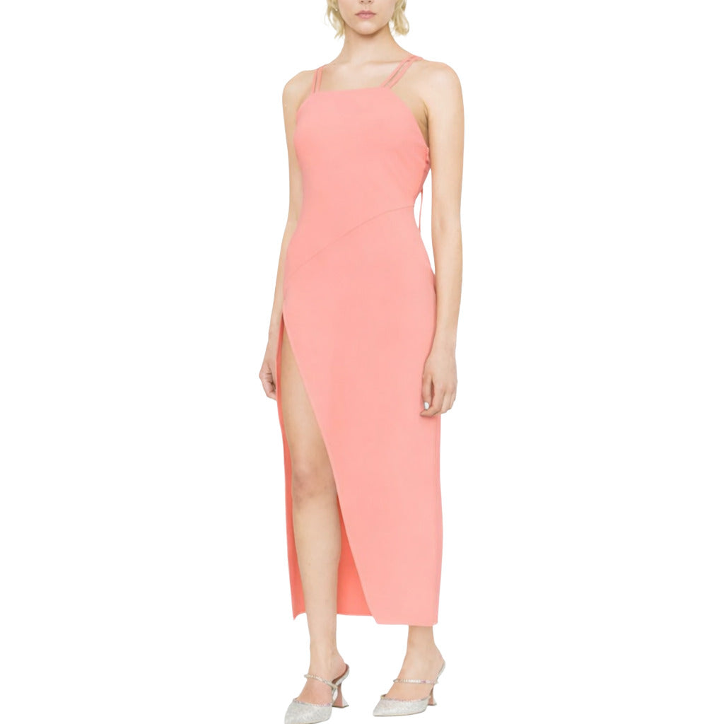 The Attico Dress Lungo Pink — view 2
