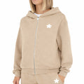 Comme Des Fuckdown Cotton Sweatshirt Beige