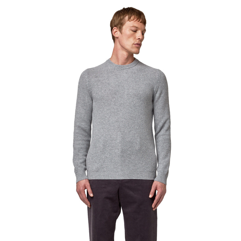 alpha studio - Sweaters - au-7168c-grigio