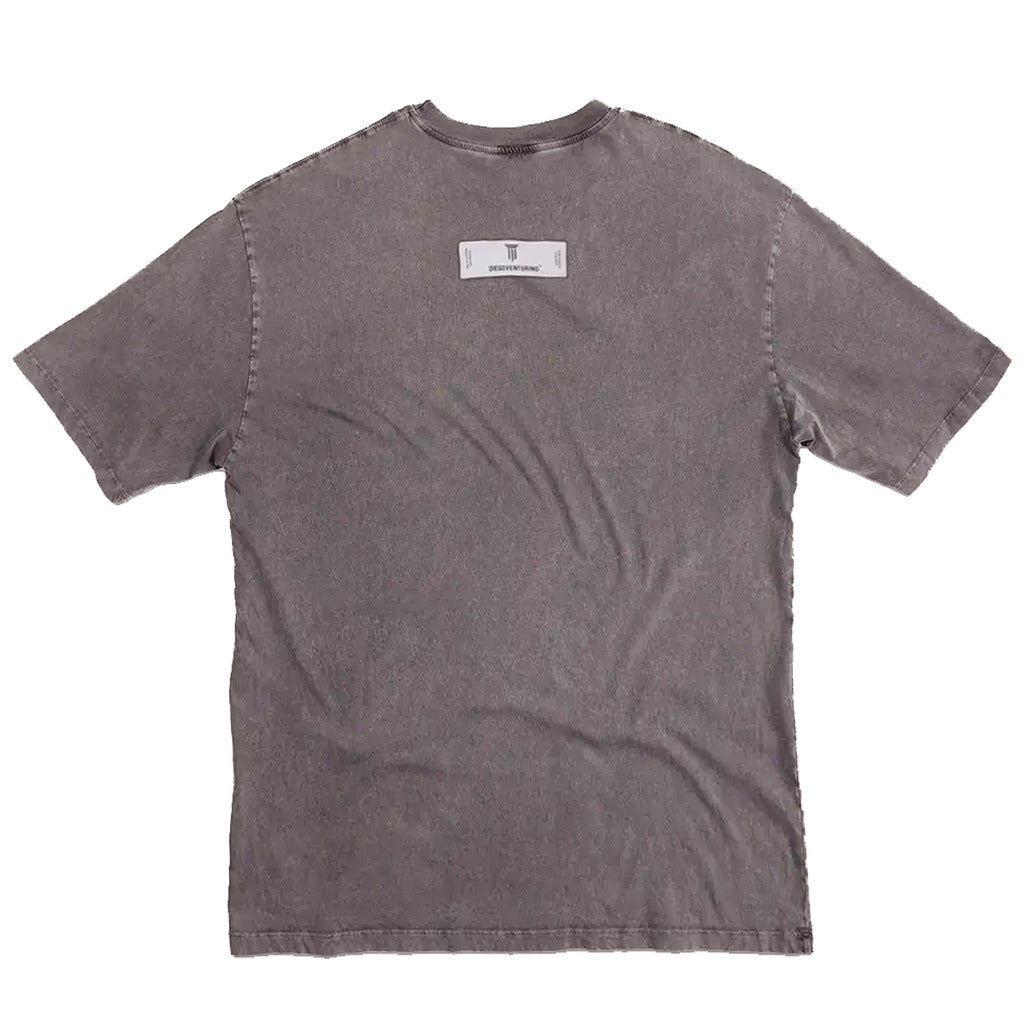 Diego Venturino Discover The Top — Garment-Dyed T-Shirt With Grey — view 3