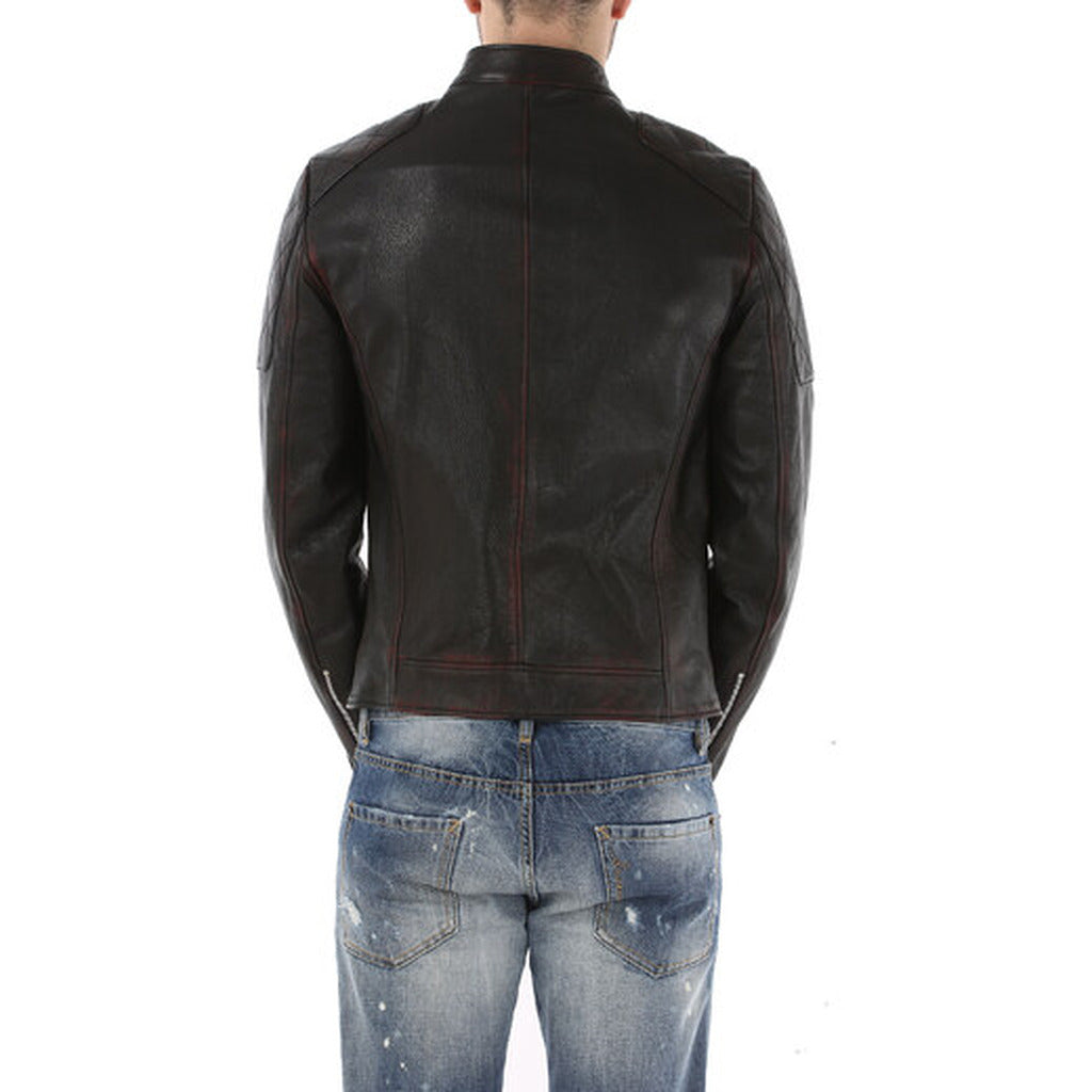Dolce & Gabbana Leather Jacket Black — view 5