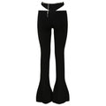 The Attico Trousers Black
