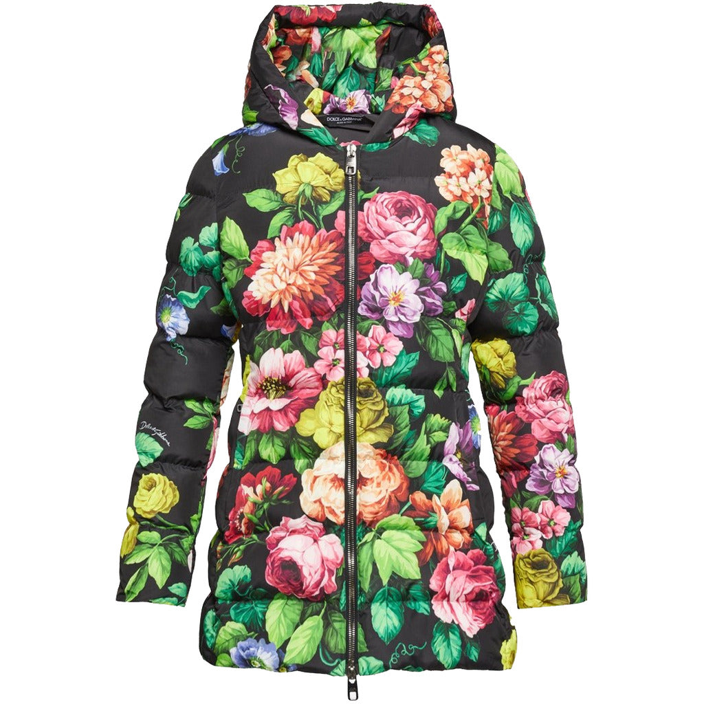 Dolce & Gabbana Quilted Jacket Multicolour Multicolor