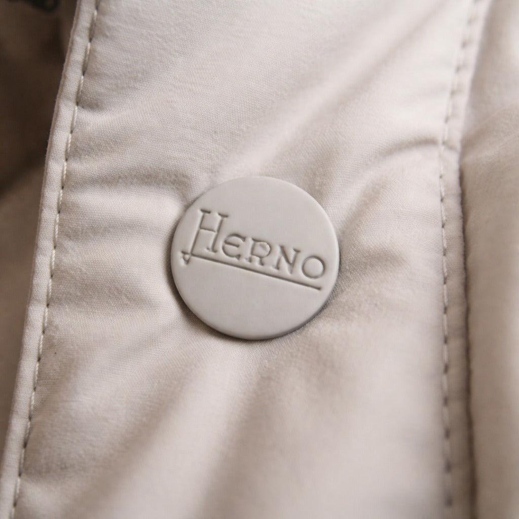 Herno Beige Jacket, Regular Fit, Classic Collar, Press-Stud — view 4
