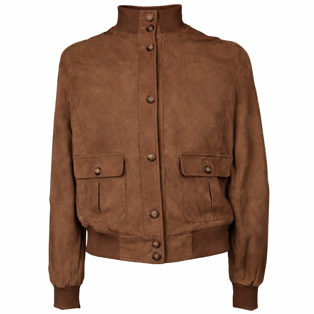 Emilio Romanelli Leather Jacket Hazelnut Camel