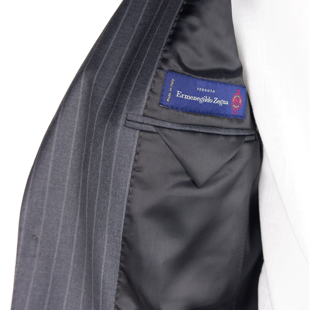 ermenegildo zegna tessuto - Suit - abito-drop7-gessato