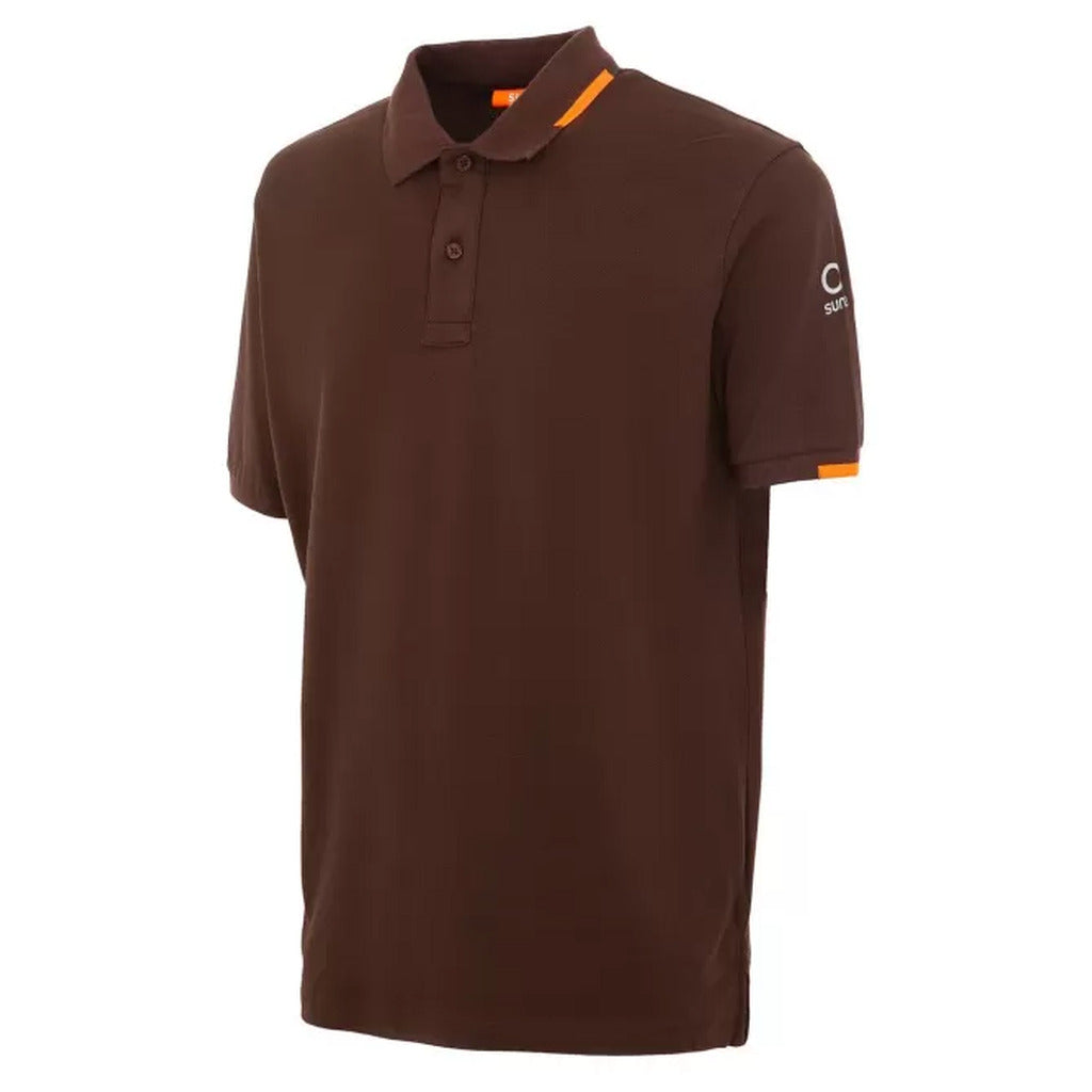 Suns Federico Tag Polo Marrone — view 3