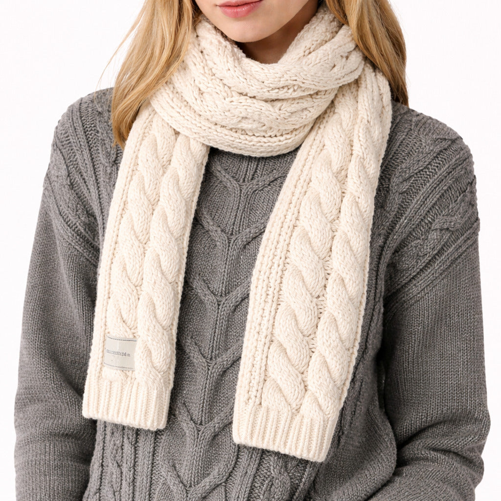 Hinnominate Scarf Sweater White — view 2