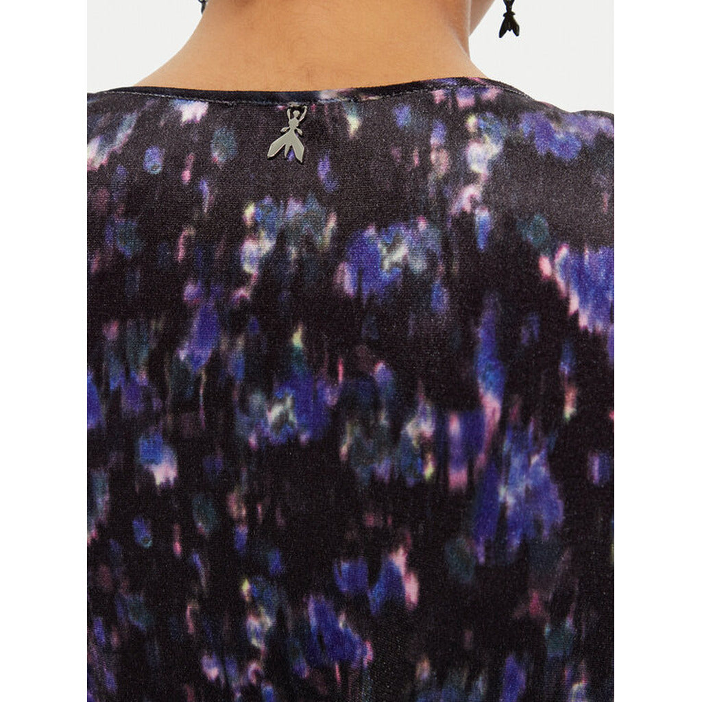Patrizia Pepe Dress Blackiris Flower Blue — view 5