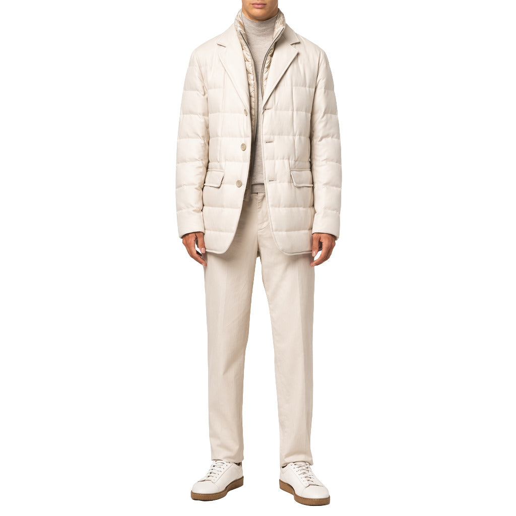 Herno Jacket Imbottita Beige