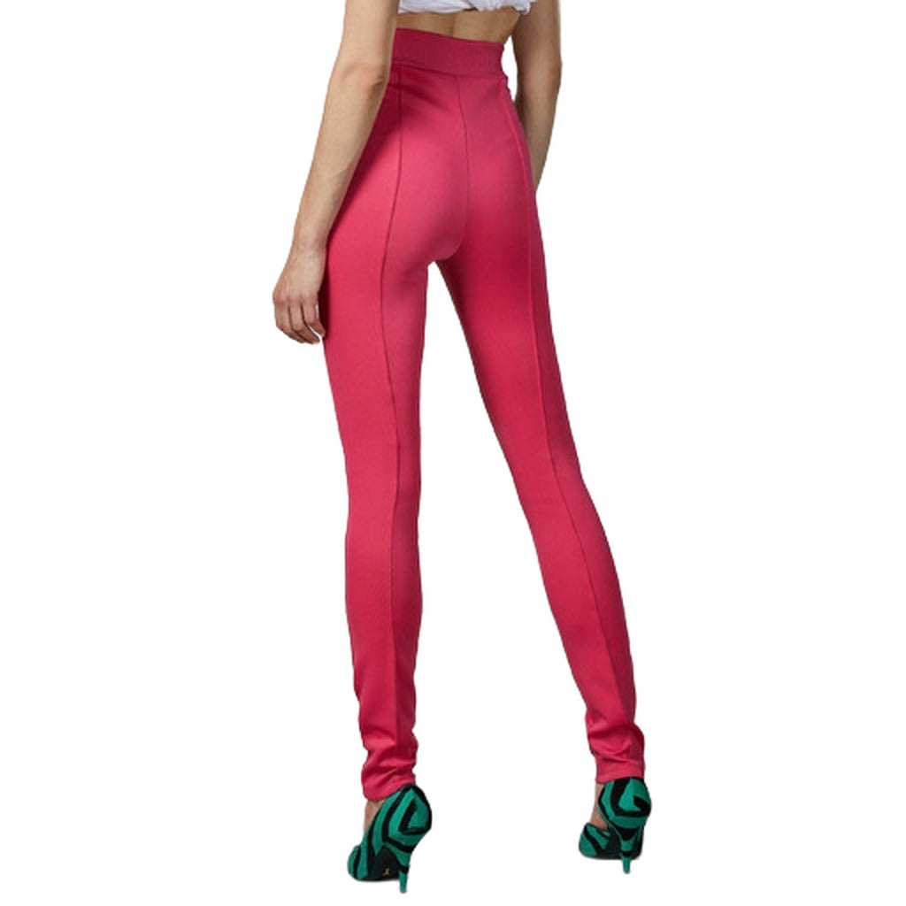 Patrizia Pepe Trousers Elasticizzati Fuchsia — view 2