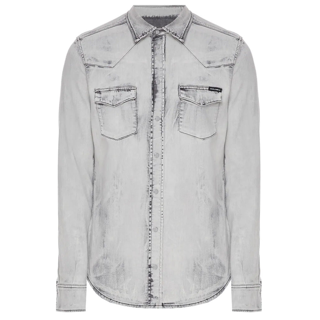 dolce & gabbana - Shirts - g5ex7d-g8dm1-grigio
