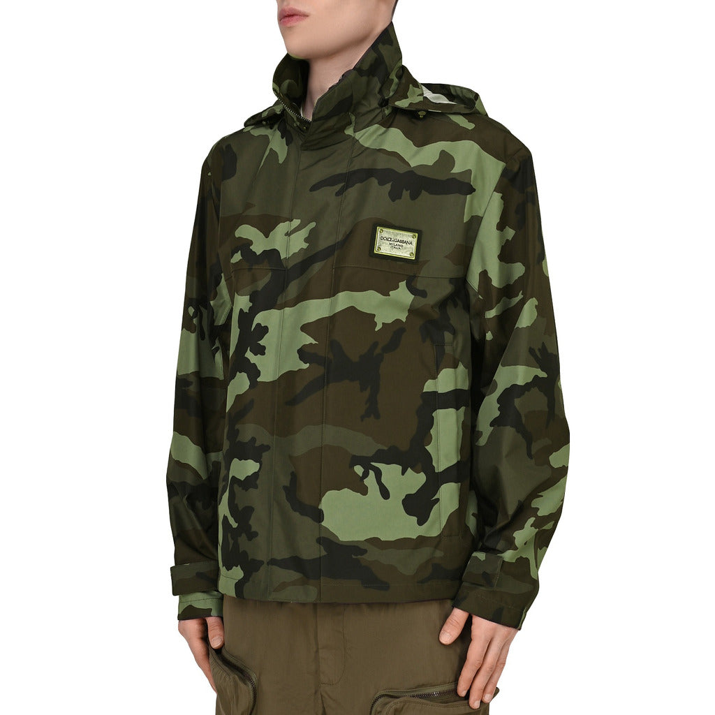 Dolce & Gabbana Nylon Jacket Antipioggia Camouflage — view 2