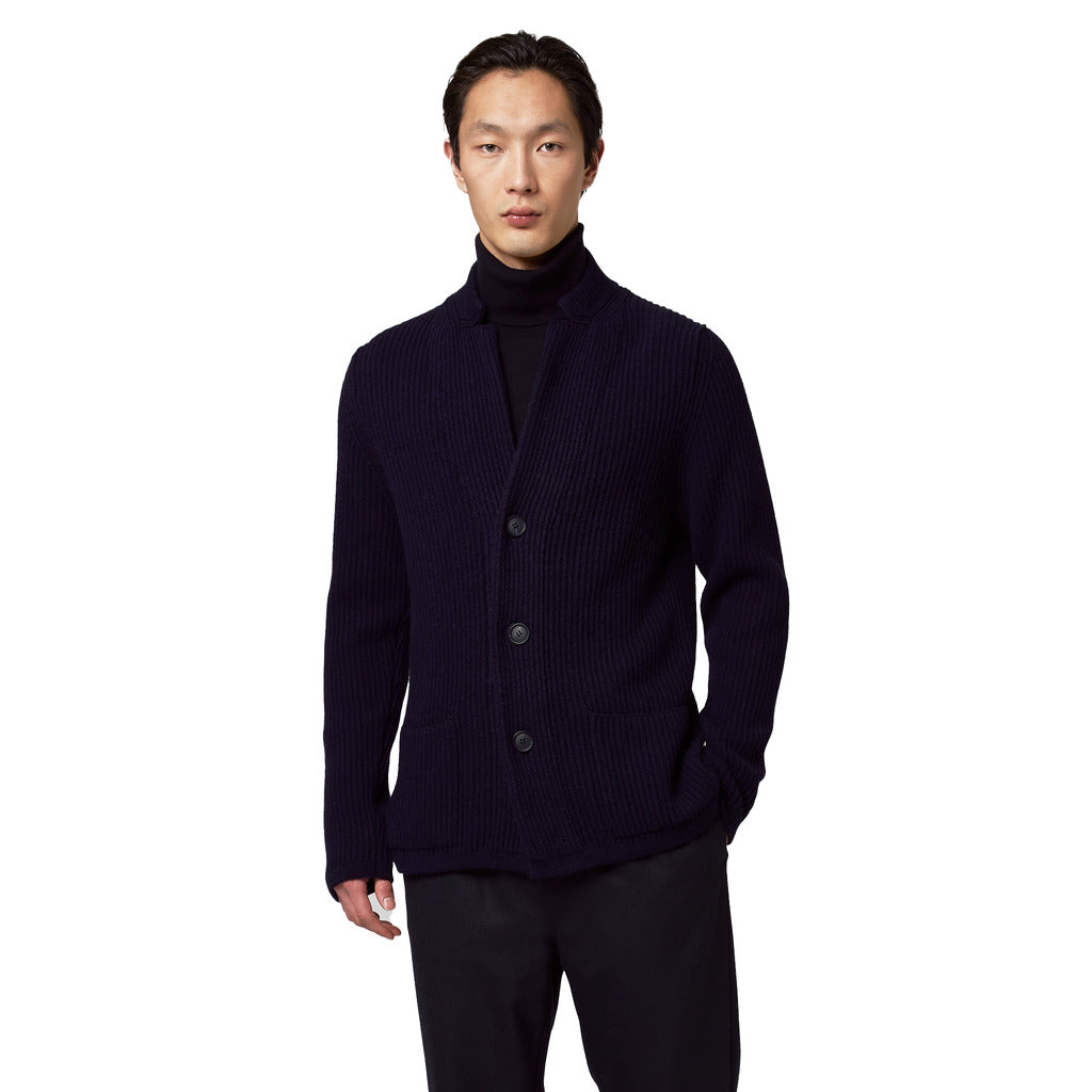 alpha studio - Sweaters - au-7275n-blunotte