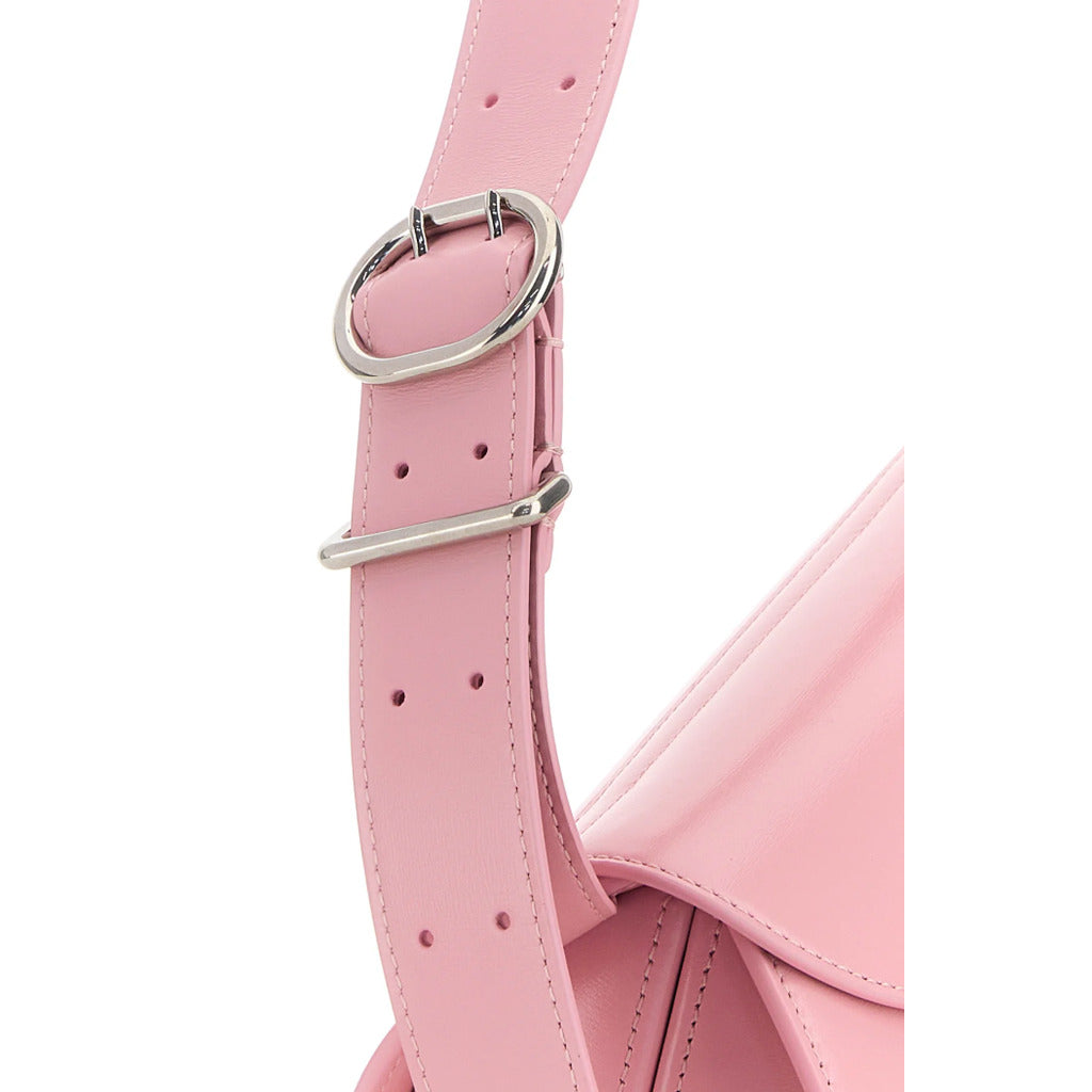 Jil Sander Leather Crossbody Bag Pink — view 5