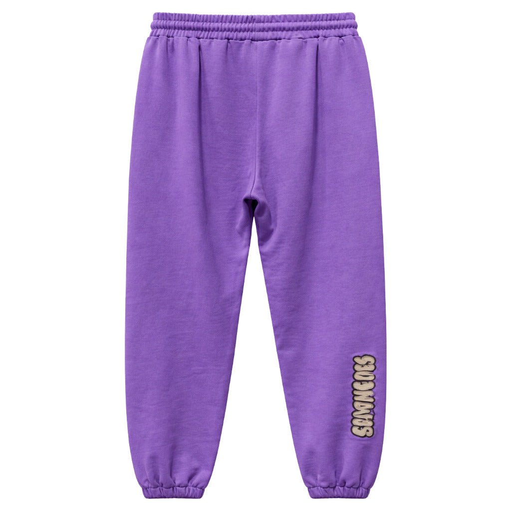 Comme Des Fuckdown Cotton Trousers Sweatshirt Lunghi Purple — view 2
