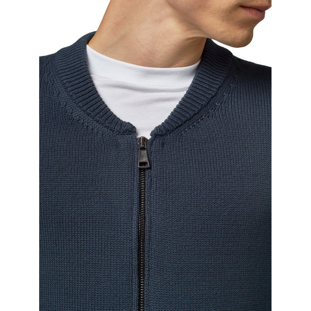 Alpha Studio Cotton Bomber Maxi In Cotone — view 3