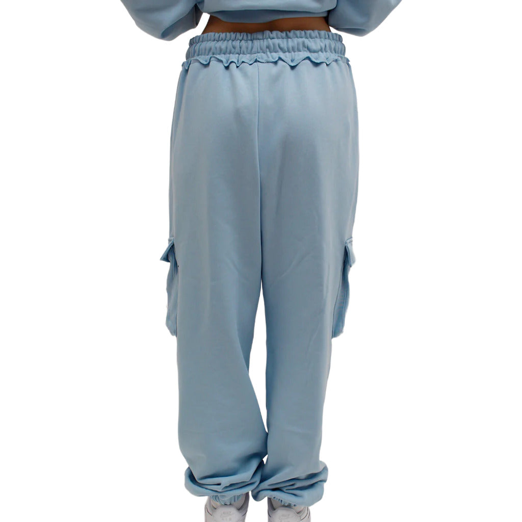 Comme Des Fuckdown Trousers Azzurri — view 3