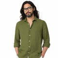Mc2 Saint Barth Linen Shirt Green