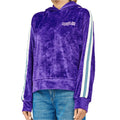 Comme Des Fuckdown Sweatshirt Ciniglia Purple White