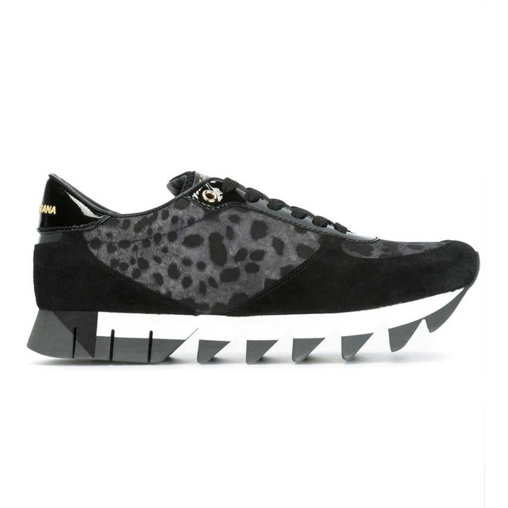 Dolce & Gabbana Leather Sneakers Black