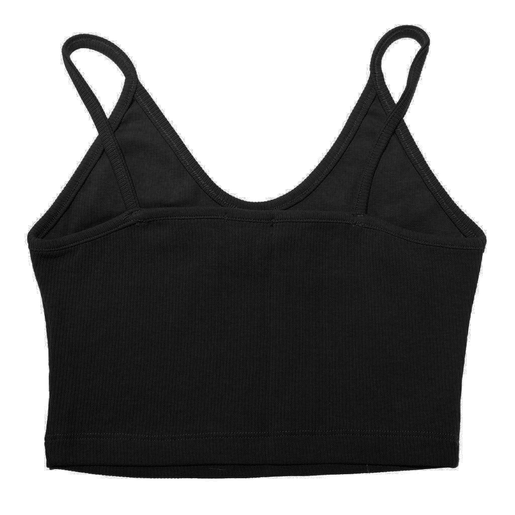 Comme Des Fuckdown Cotton Top Crop In Costina — view 3