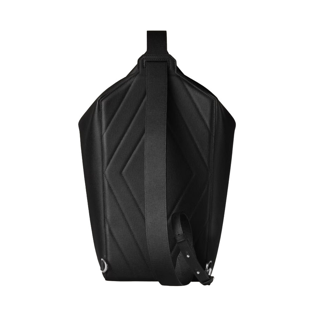 Cartier Zaino Losange black grained calfskin leather backpack