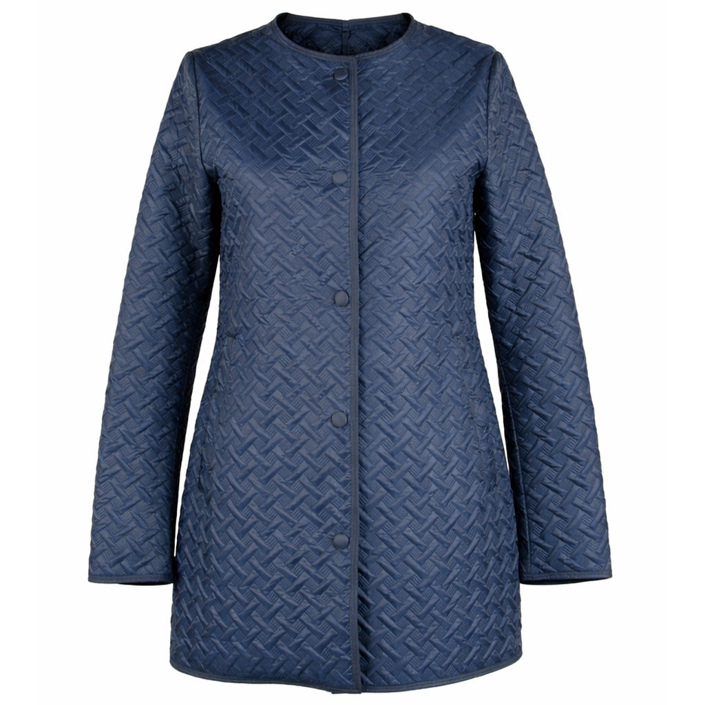 Emilio Romanelli Discover The Jacket — Jacket Snap Button Blue