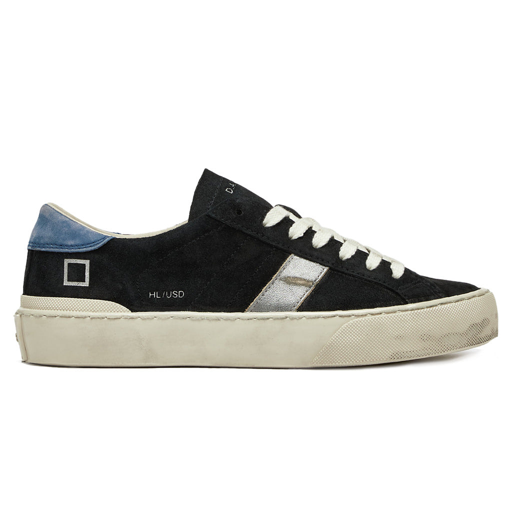 D.A.T.E. Suede Hill Low Used Black