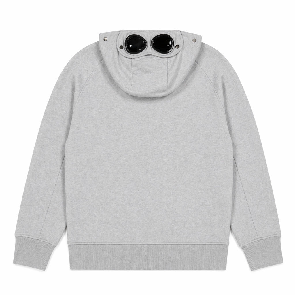 C.P. Company Cotton Sweatshirt Goggles Grey — view 2