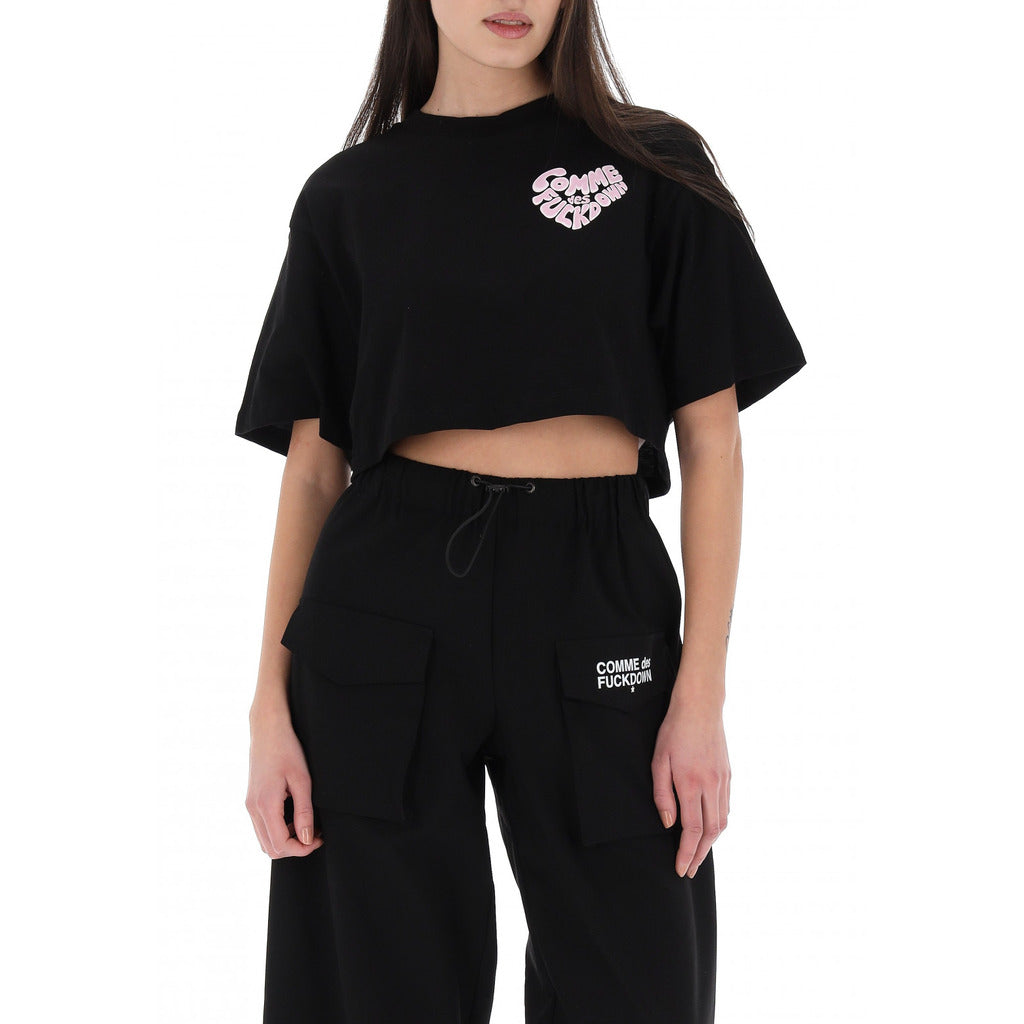 comme des fuckdown - T-shirt & Top - cfabw-00093-nero