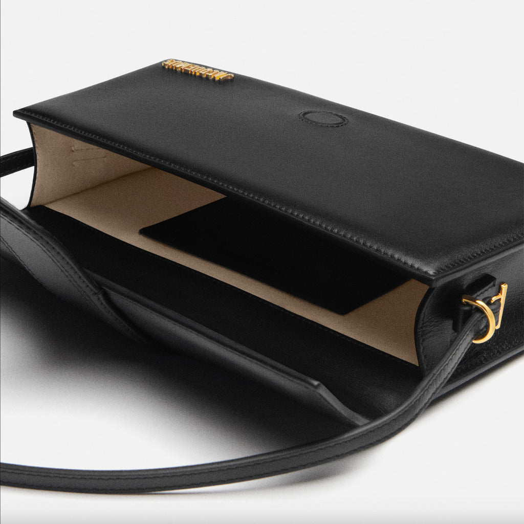 Jacquemus Leather Le Grand Bambino Long Gold — view 5