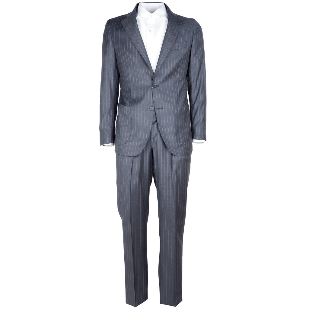 ermenegildo zegna tessuto - Suit - abito-drop7-gessato