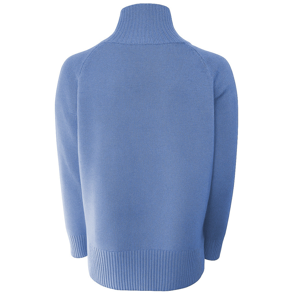 emilio romanelli - Sweaters - 97607-dolcevita-pervinca