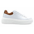 Patrizia Pepe Calfskin Sneakers Pelle Bianche White