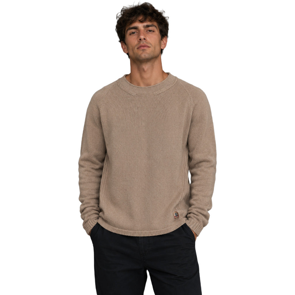Parajumpers Wool Sweater Knit Beige