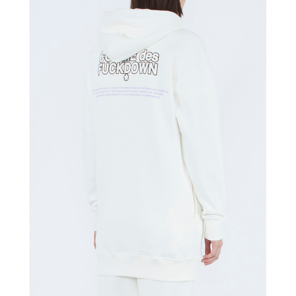 Comme Des Fuckdown Cotton Sweatshirt Long All-Zip — view 2