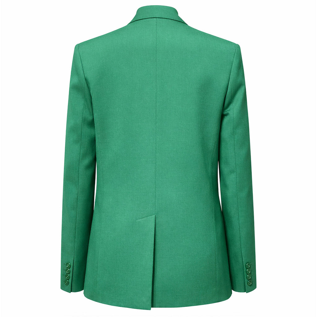 The Attico Discover Jacket — Structured Single-Breasted Jacket Green — view 2