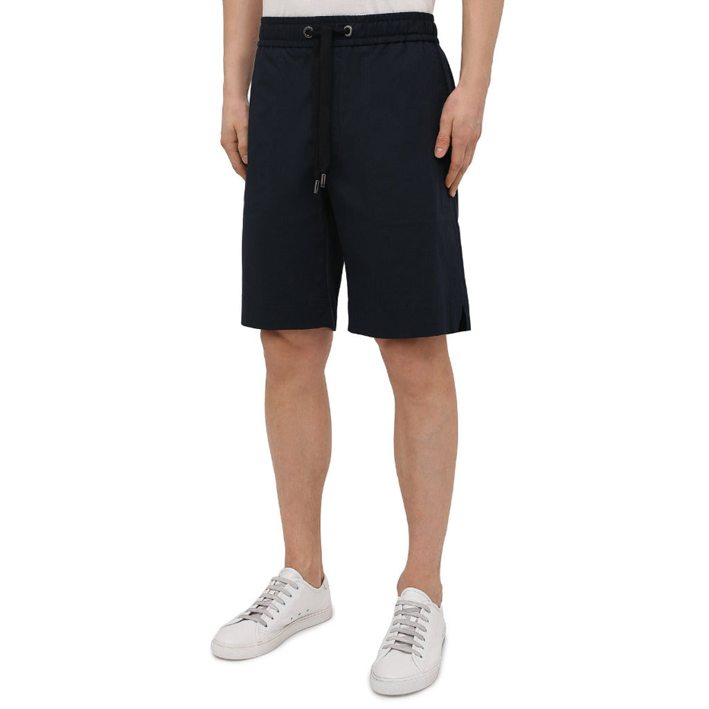 Dolce & Gabbana Cotton Pants Very Dark Blue — view 2