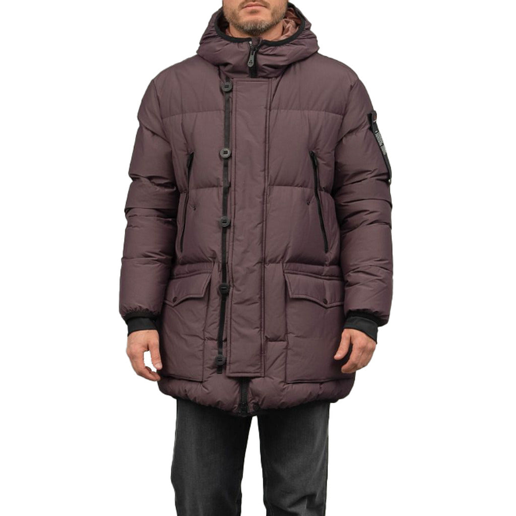 Peuterey canvas Cotton Jacket Violet Purple — view 3