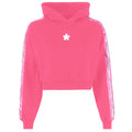 Comme Des Fuckdown Sweatshirt Short Hooded Fuchsia
