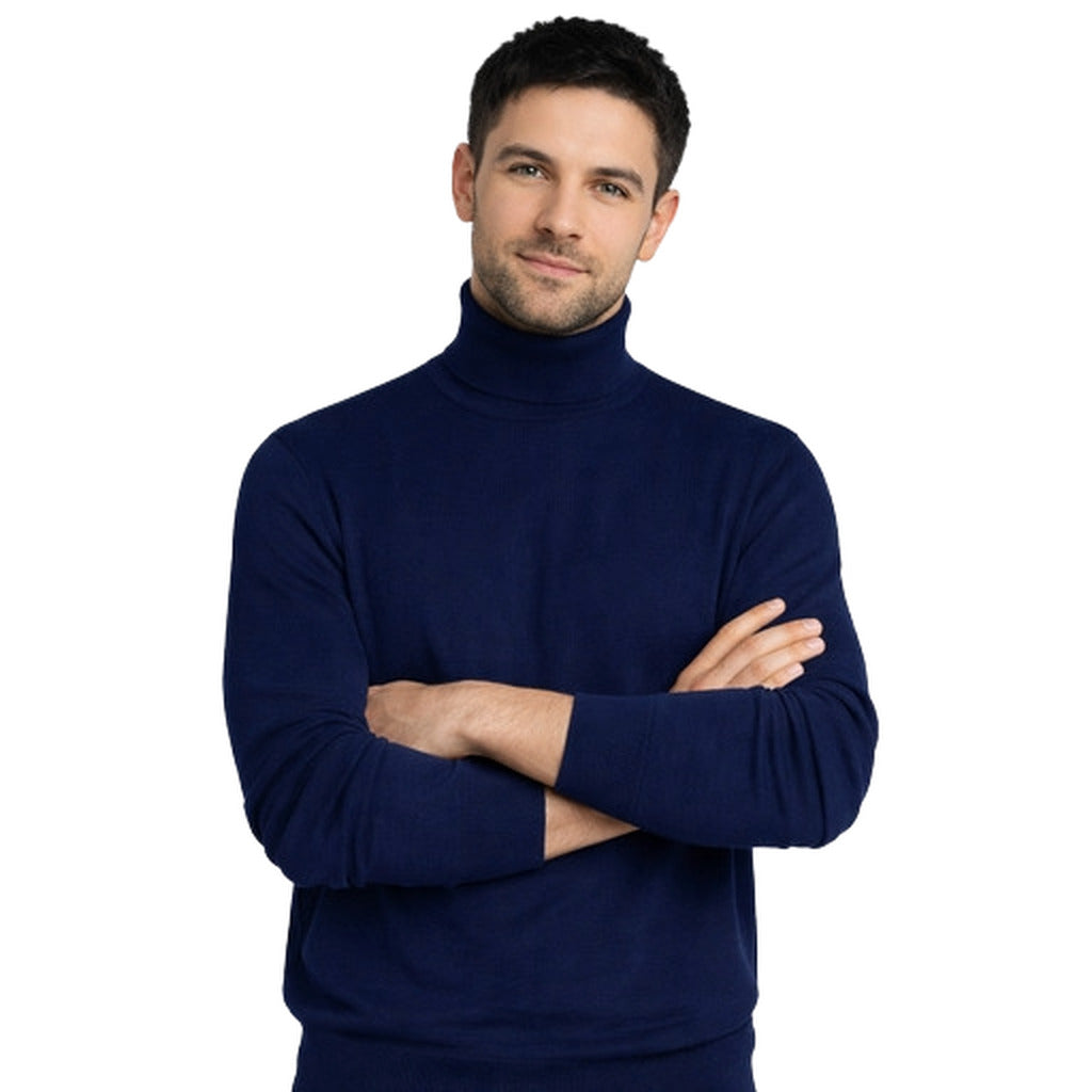 Emilio Romanelli Cashmere Sweater Blue