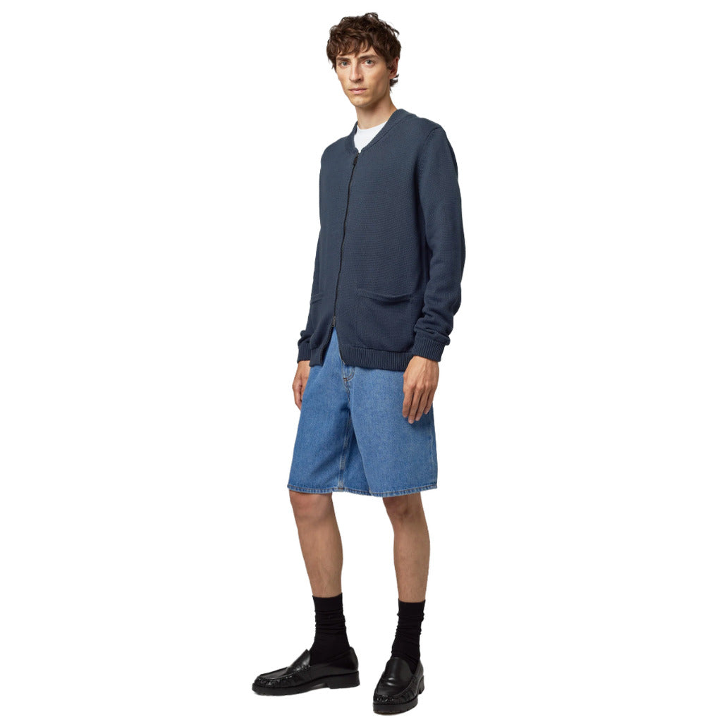 Alpha Studio Cotton Bomber Maxi In Cotone — view 4