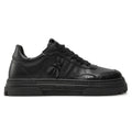Patrizia Pepe Calfskin Sneakers Pelle Nera Black