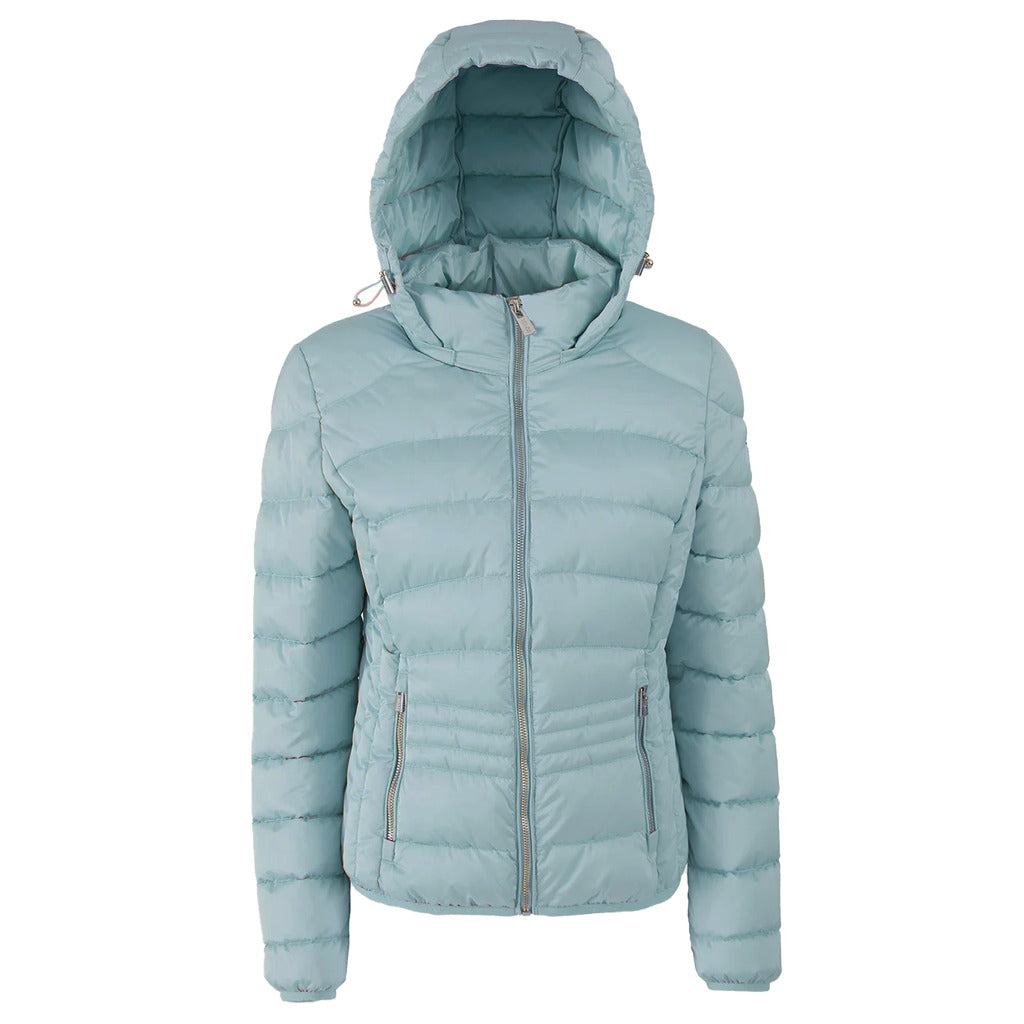 Yes Zee short down jacket blue