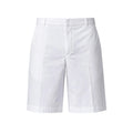 Alpha Studio Cotton Bermuda Bianchi White