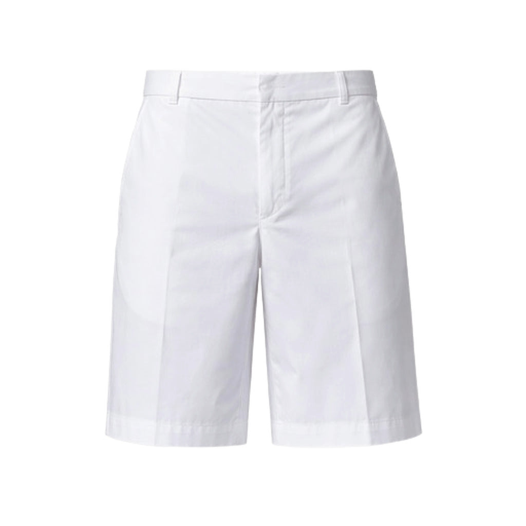 Alpha Studio Cotton Bermuda Bianchi White